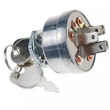 Выключатель стартера зажигания с 2 ключами 103990 для газонокосилки-трактора Toro