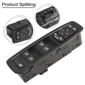 Выключатель стеклоподъемника автомобиля Электрический стеклоподъемник Ремонт автомобиля Техническое обслуживание транспортного средства Черный цвет Простота в использовании Быстрая установка CHINA