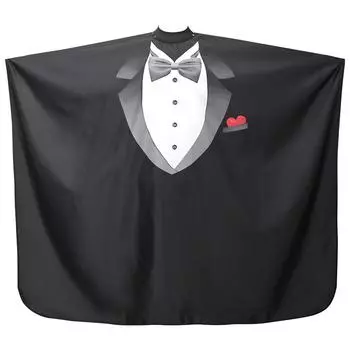 Выкройка костюма парикмахерская накидка профессиональный парикмахер фартук салон стрижка рубашка парикмахер