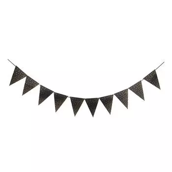 Вымпел Баннер Вымпел Баннер Флаги Треугольный Баннер Флаги Баннер Флаги Для Дня Рождения чёрный