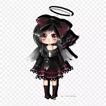 Вымышленный персонаж Чиби, рисунок утюгом на термопереносной печати, виниловые нашивки, наклейки для одежды, аппликации «сделай сам», моющиеся нашивки