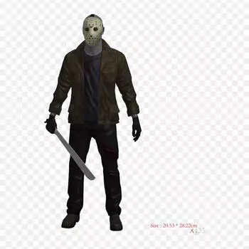 Вымышленный персонаж Джейсон Вурхис, персонаж, утюг на теплопередаче, печать, виниловые нашивки, наклейки для одежды, аппликации «сделай сам», моющиеся нашивки