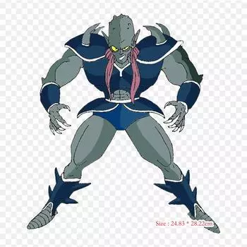 Вымышленный персонаж Гоку Гохан, термотрансферная печать, виниловые нашивки, наклейки для одежды, аппликации «сделай сам», моющиеся нашивки