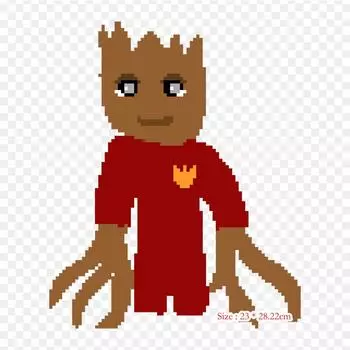 Вымышленный персонаж Pixel Art, термопереносная печать, виниловые нашивки, наклейки для одежды, аппликации «сделай сам», моющиеся нашивки