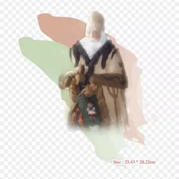 Вымышленный персонаж Санта-Клаус, термопереносная печать, виниловые нашивки, наклейки для одежды, аппликации «сделай сам», моющиеся нашивки