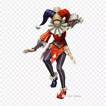 Вымышленный персонаж Шут, термопереносная печать, виниловые нашивки, наклейки для одежды, аппликации «сделай сам», моющиеся нашивки