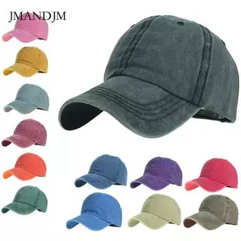 Вымытая и состаренная легкая бейсбольная кепка, однотонная кепка для женщин, пар, мужчин и женщин, легкая шляпа от солнца из чистого хлопка серый