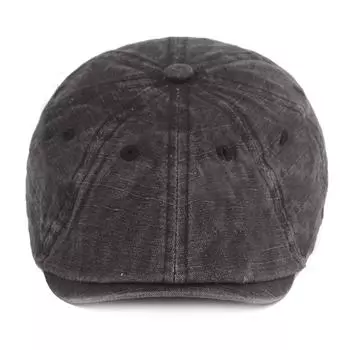 Вымытая старая шляпа с язычком утки, мужская берет в стиле ретро, повседневная шляпа-кепка для людей среднего возраста и пожилых людей M56-58cm армия зеленый