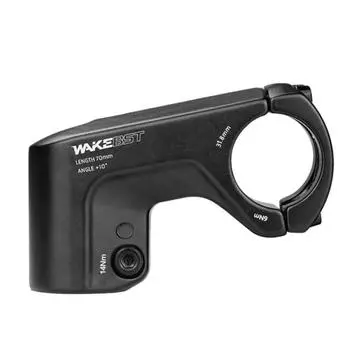 Вынос руля велосипеда, 10 градусов, сверхлегкий алюминиевый сплав, руль для горного велосипеда, подъемник для велосипеда чёрный