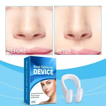 Выпрямитель для носа Легко придать форму Неинвазивный выпрямитель Украшение носа Удобный и комфортный One Size