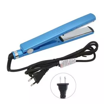 Выпрямитель для волос с вращающимся на 360° хвостом, быстрый нагрев, завивка, выпрямление, электрический утюжок для волос 1 EU Plug