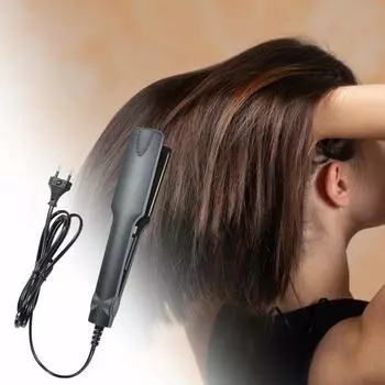 Выпрямитель для волос с защитой от перегрева, регулируемая положительная температура, домашний температурный коэффициент, регулируемый выпрямитель для волос для чёрный