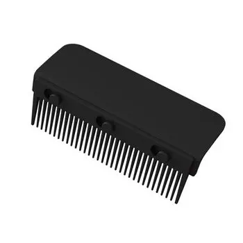 Выпрямление волос Расческа-выпрямитель для волос Расческа с V-образной ручкой Путешествия и дом чёрный