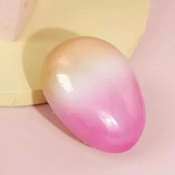 Выпрямляющий гребень, новинка, анти-узлы, многофункциональный, модный, красочный, в форме яйца для ребенка розовый