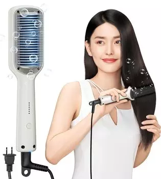 Выпрямляющий щипец для волос с новейшей регулировкой температуры Быстрый нагрев за 30 секунд Отрицательные ионы Для выпрямления и завивки Автоматическое отключение через 20 минут