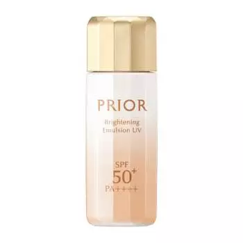 [Выпущено 21 апреля 2023 г.] [Официально] Shiseido Prior Highly Moisturizing Whitening Emulsion (Прозрачная крышка) 31 мл [Квази-лекарство] SPF50+ PA++++
