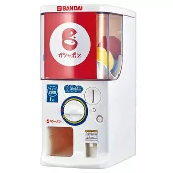 [Выпущено в 2024 году] Официальная машина гасапон от Bandai Попробуйте