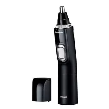 [Выпущено в 2024 году] Panasonic машинка для стрижки волос в носу, этикетная машинка для стрижки бровей и бороды для мужчин, моющаяся ER-NGNH1-K [.co.jp Limited]