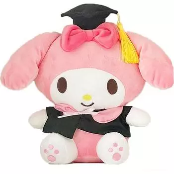 Выпускная кукла Sanrio, 35см, Выпускная шапочка My Melody, Популярные игрушки для корейских детей