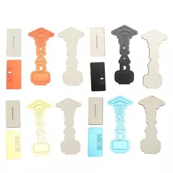 Выпускной деревянное украшение универсальное DIY настольное выпускное украшение для крыльца балкона гостиной Black