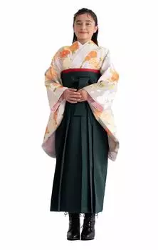 Выпускной хакама Начальная школа Церемония Выпускной хакама Начальная школа Хакама Великолепная юниорская старая хризантема на цветочной ленте Хакама