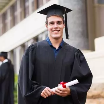 Выпускной колпак Yousheng с кисточкой, шляпа бакалавра с регулируемым размером, эластичная лента, аксессуар для выпускного платья, церемония вручения диплома магистра D