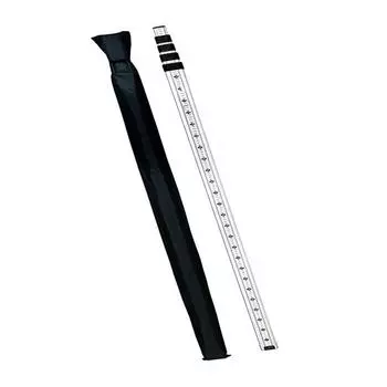 Выравнивающая рейка UTC, алюминиевая, 6 метров, 5-кратная нивелирная рейка, белая