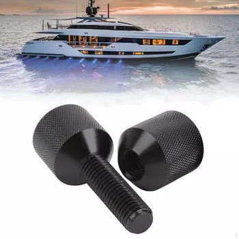 Выравнивающий штифт фланца с 2 отверстиями 1-1/8 дюйма, набор из двух штифтов, прочный, легкий, нержавеющий, двойной