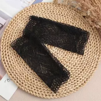 Вырезы из кружева Съемные манжеты Ложные рукава Женские плиссированные ложные манжеты Свитер Блузка Наручные утеплители Ложные манжеты