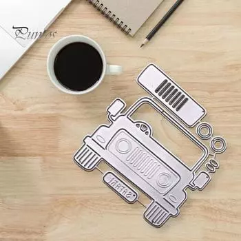 Вырубная матрица, многоразовая, легкая, удобная, режущая матрица, долговечный трафарет для тиснения из углеродистой стали для скрапбукинга серебряный