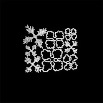 Вырубные штампы для цветов Скрапбукинг Ремесло DIY Металлический штамп Нож для резки цветов Вырубной штамп 7.8*4.7cm