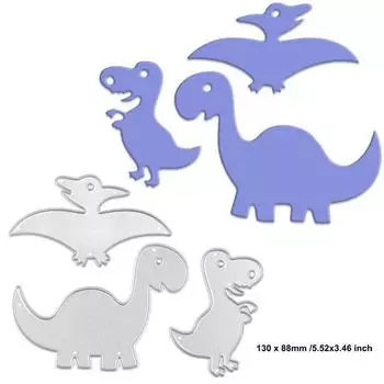 Вырубные штампы с изображением динозавра, металлический трафарет, сделай сам, скрапбукинг, альбом, тиснение бумажной карты, ремесло, высечка