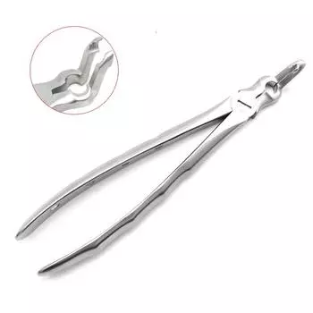 Выщипывание зубов мудрости. Специальные щипцы для удаления зубов. Импортные щипцы мудрости.