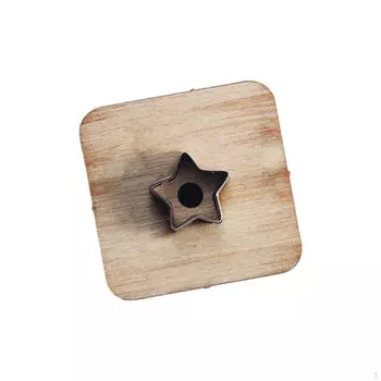 Высекальный резак для кожи ручной работы — форма звезды для проектов DIY 25mm