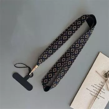 Вышитая цепочка для мобильного телефона, ремешок для мобильного телефона через плечо, универсальный ремешок для телефона, ювелирные изделия, подарки