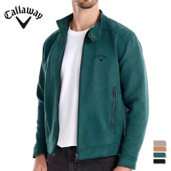 Вышитая куртка Callaway осень и зима, новый тренд, однотонная универсальная мужская куртка из замши, мужская рабочая куртка S