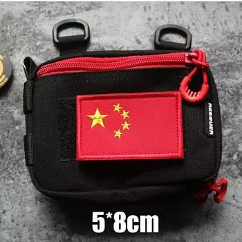 Вышитая нашивка на липучке с флагом, нарукавная повязка на липучке, российская, американская, немецкая, британская нашивка для поднятия морального духа, набор нашивок-значков, наклейка