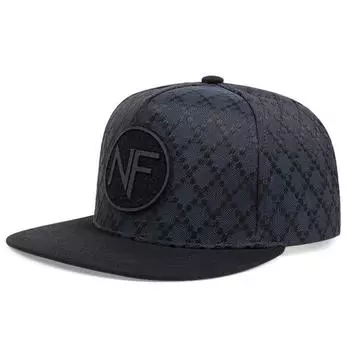 Вышитая шляпа от солнца Защита от солнца Кепка-снэпбэк Модная бейсболка для мужчин и женщин темно-синий