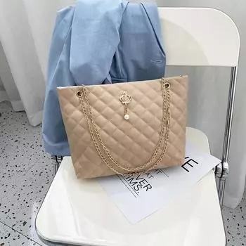 Вышитая сумка для покупок женская сумка женская сумка для мам корейская версия сумка-тоут белый