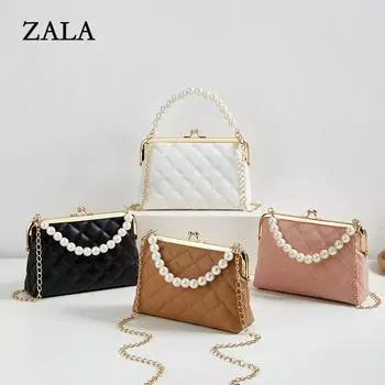 Вышитая жемчужная сумочка женская модная женская сумка алмаз хаки