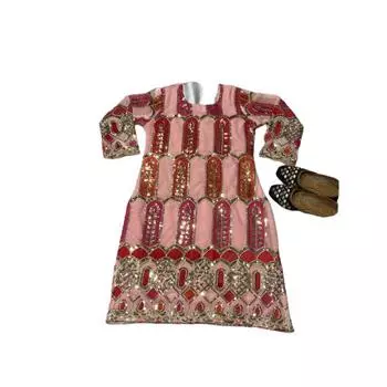 Вышитое рабочее платье для женщин, чтобы выглядеть привлекательно и красиво в любом случае FREE