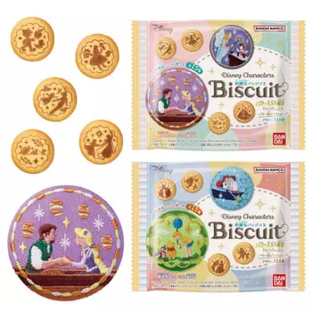 Вышитые значки банок с печеньем BANDAI Disney, коробка из 12 шт. (Игрушки-конфеты) Печенье