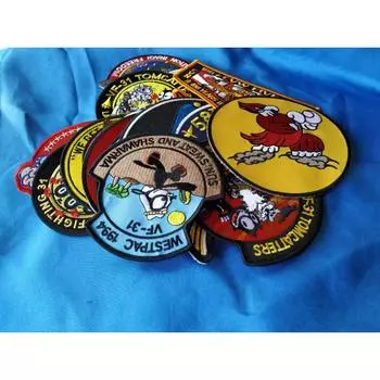 Вышитый американский значок времен 11 мировой войны, нашивка на куртку-ветровку бомбардировщика флота HNA, нарукавник, наклейка сзади