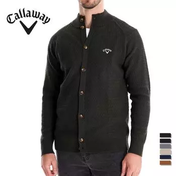 Вышитый Callaway осень и зима новый тренд однотонный кардиган мужской свитер деловой высококачественный свитер вязаный свитер S