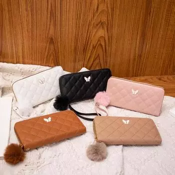 Вышитый кошелек Новая сумка женская свежая и милая женская сумка-клатч белый