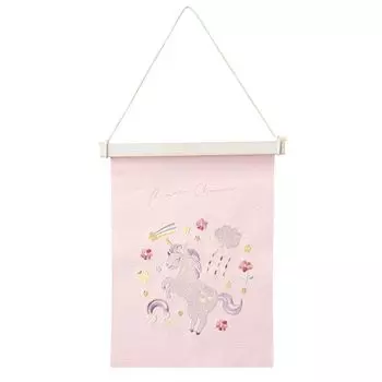 Вышитый мини-гобелен Гобелен Единорог