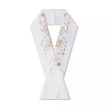 Вышитый, выполненный в официальном круглогодичном стиле смешанного переплетения [Аматэмари], полуворотник, платина, Сиосе, Япония, одежда, лен, круглый, для взрослых, для женщин,