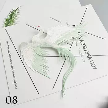 Вышивание свадебной аппликации DIY ремесло ручной костюм патч национальное украшение платье тканевые наклейки пары Феникс