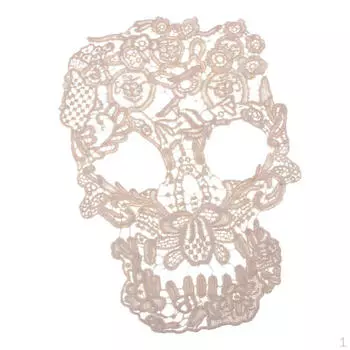 Вышивка черепа, пришить нашивку, значок, сумка для переноса, шляпа, джинсы, аппликация, поделки