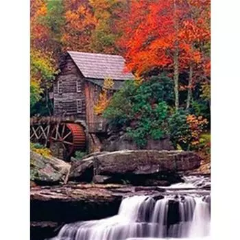 Вышивка крестом DIY Картина 5D Алмазный домашний декор Картина Вышивка 20X30CM